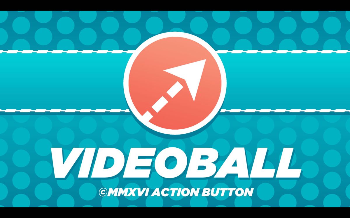 Videoball (Windows) screenshot: Title screen