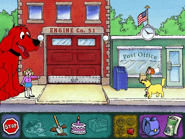 Screenshot of Clifford the Big Red Dog: Thinking Adventures (Windows ...