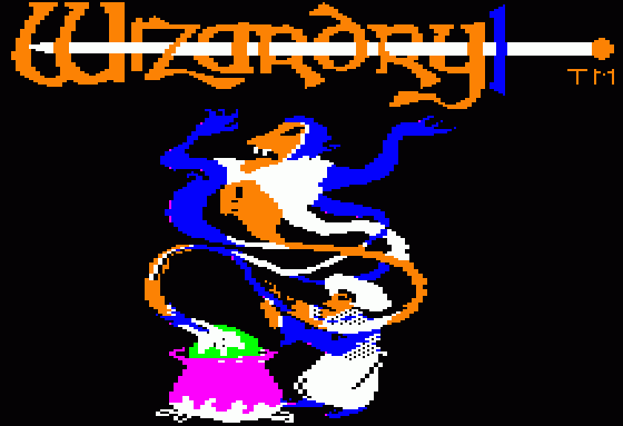 Wizardry: Proving Grounds of the Mad Overlord (Apple II) screenshot: Intro