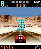 Asphalt: Urban GT (J2ME) screenshot: Countdown before the race