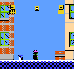 Sesame Street Countdown (NES) screenshot: You are starting to find the '8'...