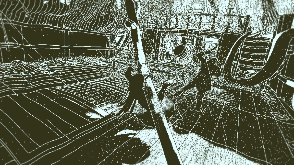 Return of the Obra Dinn (Windows) screenshot: A mast has killed the woman