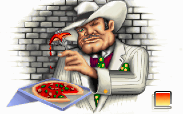 Pizza Tycoon (DOS) screenshot: Intro