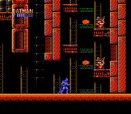Batman: The Video Game (NES) screenshot: Two enemies fire.