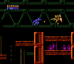Batman: The Video Game (NES) screenshot: This one is tough.
