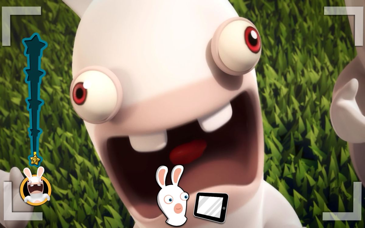 Rabbids Appisodes (Android) screenshot: Scream as loudly as you can in the microphone.