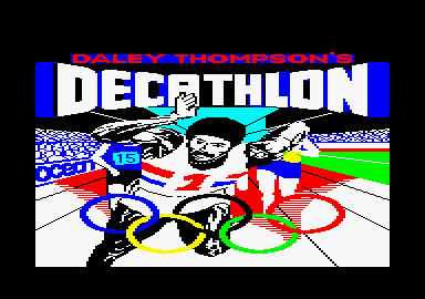 Daley Thompson's Decathlon (Amstrad CPC) screenshot: Loading screen