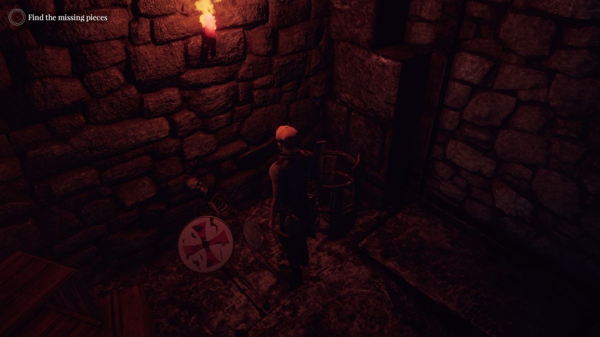 Adam's Venture: Origins (PlayStation 4) screenshot: An unlucky adventurer