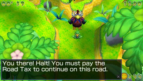 Screenshot of Frogger: Helmet Chaos (PSP, 2005) - MobyGames