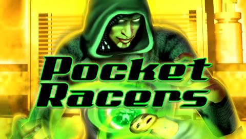 Pocket Racers (PSP) screenshot: Title screen
