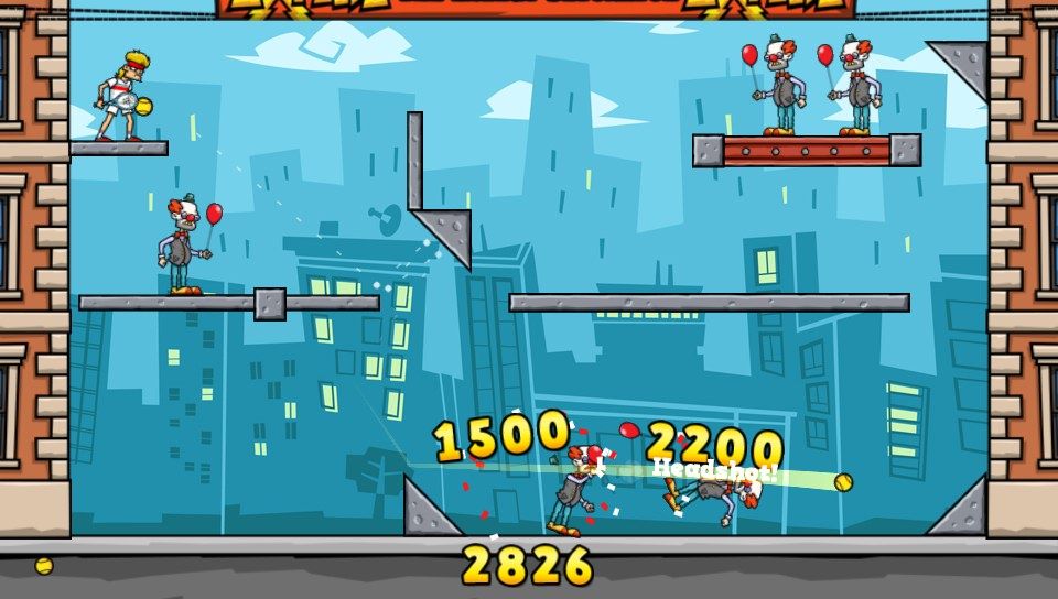Tennis in the Face (PS Vita) screenshot: Good bouncing (Trial version)