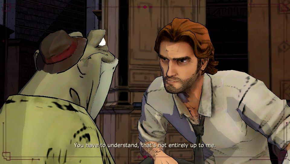 Screenshot of The Wolf Among Us (PS Vita, 2013) MobyGames