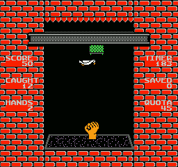 Sunday Funday: The Ride (NES) screenshot: Watch out for the birds.
