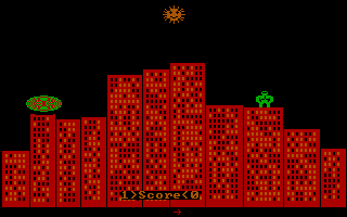 MS-DOS 5 (included games) (DOS) screenshot: Gorilla Destroyed!