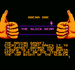 Sunday Funday: The Ride (NES) screenshot: Direction on how to play this game.
