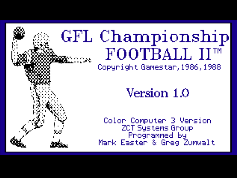GFL Championship Football II (1988) MobyGames
