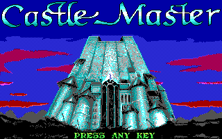 Castle Master (DOS) screenshot: Title screen