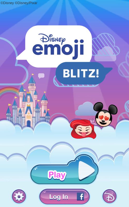Disney Emoji Blitz (Android) screenshot: Main menu