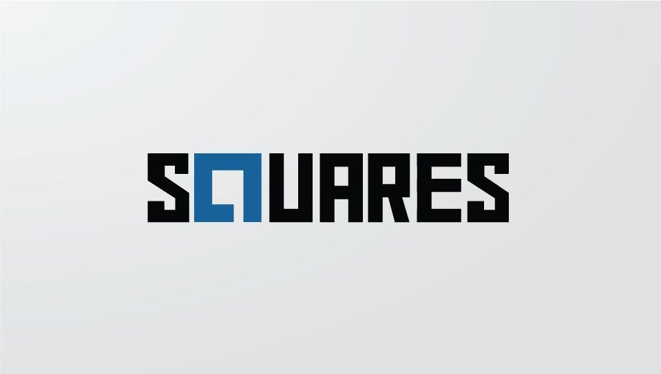 Squares (PS Vita) screenshot: Splash title screen (Trial version)