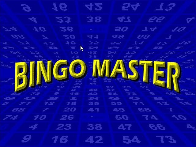 Bingo Master (Windows) screenshot: The second title screen