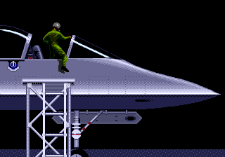 F-22 Interceptor (Genesis) screenshot: Before take-off