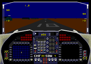F-22 Interceptor (Genesis) screenshot: Take-Off