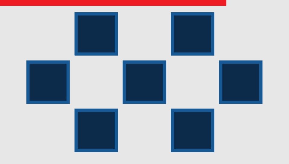 Squares (PS Vita) screenshot: Double-tap dark blue squares before the time runs out (Trial version)