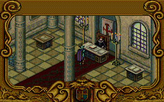 Seven Cities of Gold: Commemorative Edition (DOS) screenshot: Royal Comissioner's office