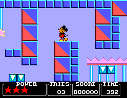 Castle of Illusion starring Mickey Mouse (SEGA Master System) screenshot: Graphics are really nice.