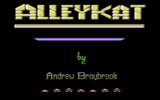Alleykat (Commodore 64) screenshot: Loading screen