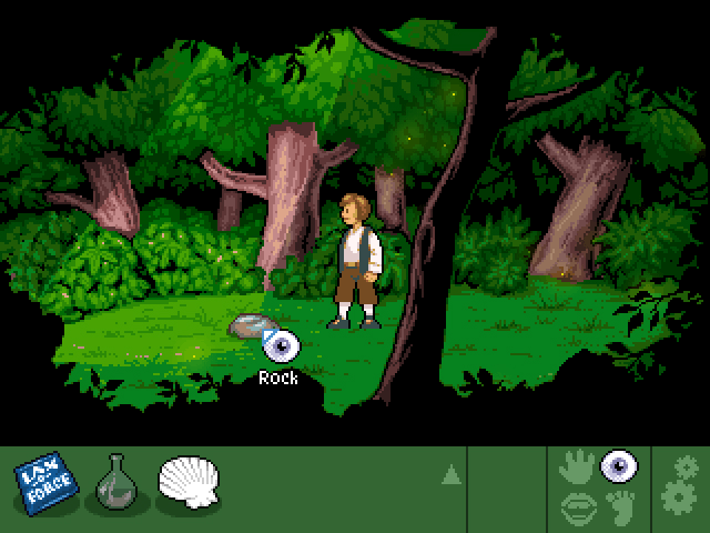 The Tales of Bingwood: Chapter I - To Save a Princess (Windows) screenshot: Mysterious clearing.