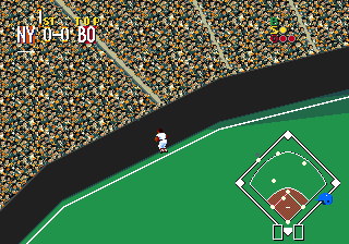 Sports Talk Baseball (Genesis) screenshot: Gone