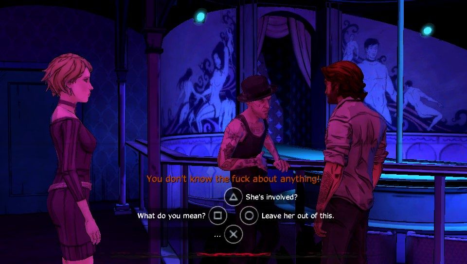 Screenshot of The Wolf Among Us (PS Vita, 2013) MobyGames