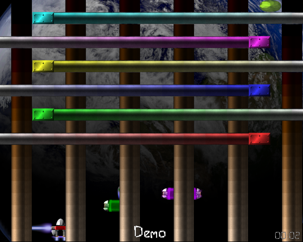 PowBall Renaissance (Windows) screenshot: Level 4 (Demo)