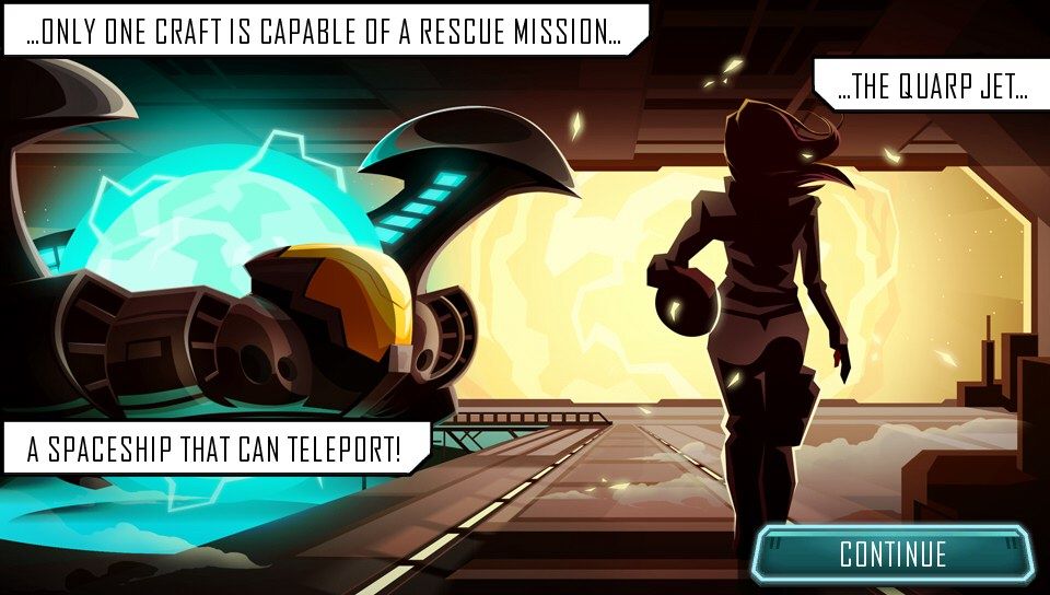 Velocity: Ultra (PS Vita) screenshot: Each mission feature a small comic style cutscene (Trial version)