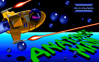 Anatomic Man (Amiga) screenshot: Title screen