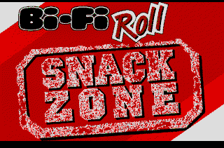 Bi-Fi Roll: Snack Zone (Amiga) screenshot: Title screen