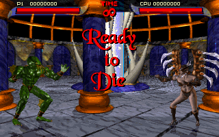 Pray for Death (DOS) screenshot: Ready to die