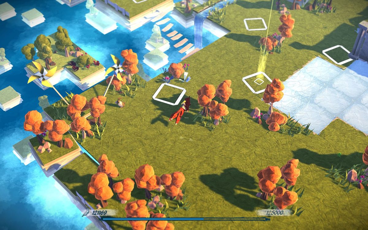 Epistory: Typing Chronicles (Windows) screenshot: A quick puzzle section