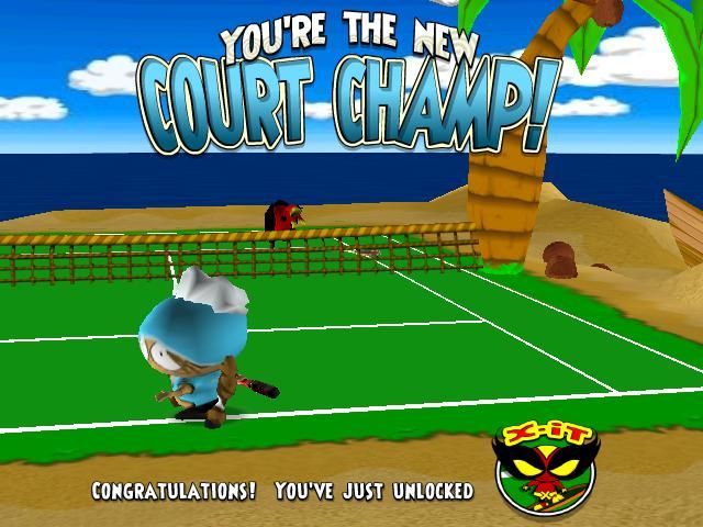 Tennis Titans (Windows) screenshot: ... and you'll become a court champion!