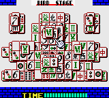 Shanghai Pocket (Game Boy Color) screenshot: Different tile format.