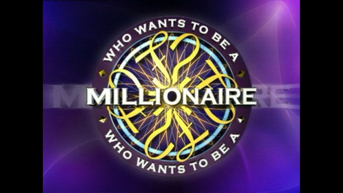 Who Wants to Be a Millionaire?: 6th Edition (DVD Player) screenshot: The title screen has not been altered to show this is a special anniversary edition, that's left to Chris Tarrant to explain in the game's introduction