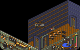 Treasure Trap (DOS) screenshot: Game Over!