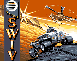 S.W.I.V. (Amiga) screenshot: Title screen