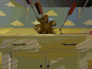 Re-Loaded (DOS) screenshot: Bunny character intro