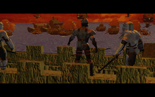 WarCraft II: Tides of Darkness (DOS) screenshot: Intro sequence