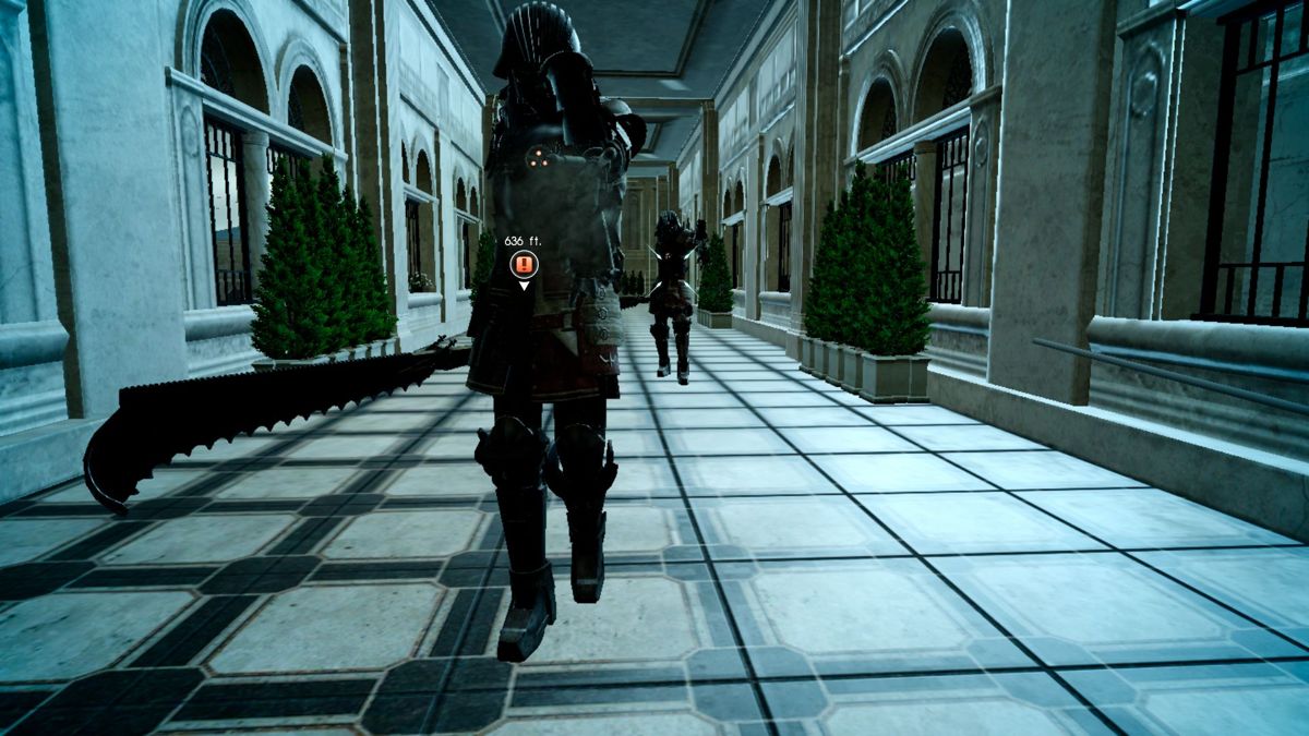 Final Fantasy XV: Windows Edition (Windows) screenshot: This edition allows you to play from a first-person perspective. You can also fight from it, too, but it's really uncomfortable