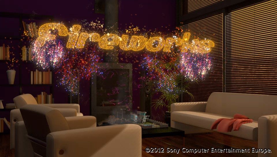 Fireworks (PS Vita) screenshot: Opening title