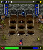 Monster Smash (BREW) screenshot: The first encounter