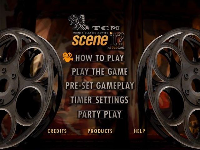 Scene It?: Turner Classic Movies Edition (DVD Player) screenshot: The main menu